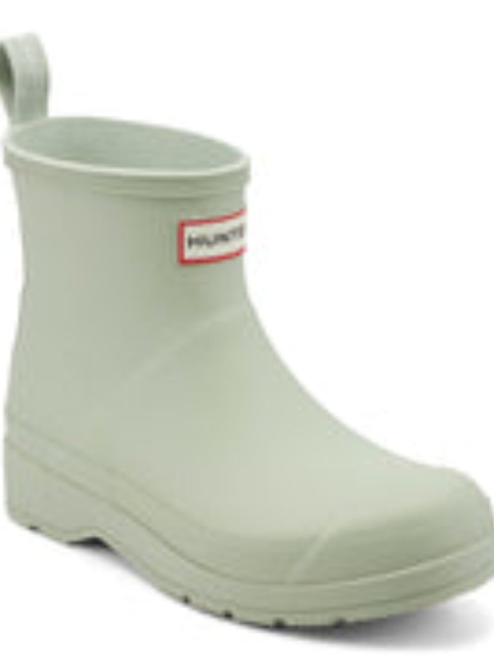 NEW Hunter Womens sz 7 Play Short Rain Boots Green waterproof rain ankle